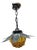 Postmodern Figurative Glass Hanging Lamp, Poland, 1970s For Sale