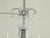 1920s French Four-Light Chandelier with Faceted Crystals and Beaded Strands For Sale - Image 11 of 12