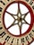 Wood Nice Antique American Hand Painted Wood & Metal Wheel of Fortune Gaming Wheel Circa Early 20th Century For Sale - Image 7 of 18