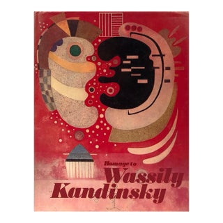 1975 Wassily Kandinsky 'Homage to Wassily Kandinsky' Expressionism Red,Brown,Black Book For Sale
