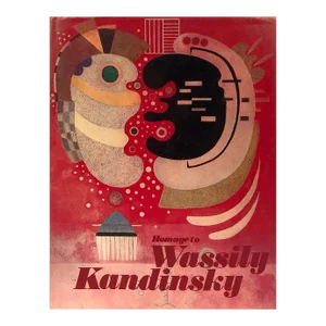 1975 Wassily Kandinsky 'Homage to Wassily Kandinsky' Expressionism Red,Brown,Black Book