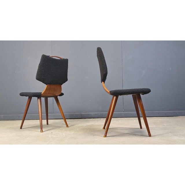 Mid-Century Scandinavian Dining Chairs, 1960s, Set of 4 For Sale - Image 3 of 14