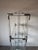 1970’s Mid-Century Modern Charles Hollis Jones Style Aluminum & Glass Five-Tier Étagère Display Shelf For Sale - Image 11 of 13