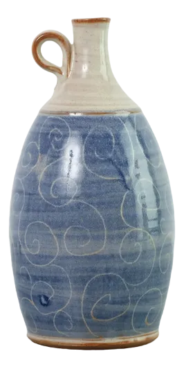 Danish Studio Ceramic Vase, 1960s