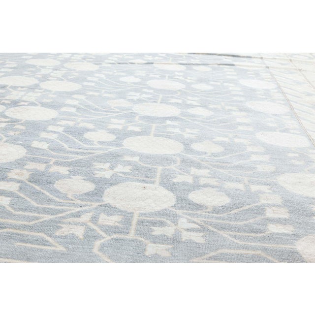 Early 21st Century Modern Samarkand Style Handmade Rug by Doris Leslie Blau For Sale - Image 5 of 6