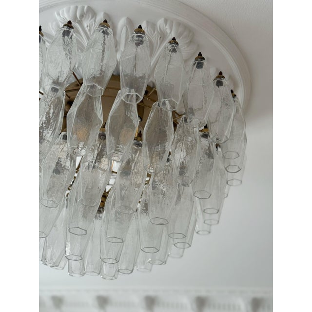 Flush Mount in the style of Carlo Scarpa For Sale - Image 5 of 11