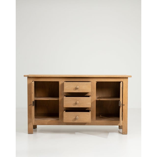 19th Century 19th Century France Brutalist Amber Wood Storage Cabinets & Cupboards For Sale - Image 5 of 11