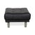 Set of BMP 418 Lounge Chair and Ottoman in Black Leather from Rolf Benz, Set of 2 For Sale - Image 16 of 18