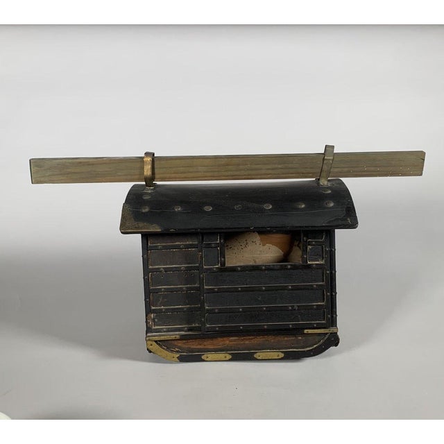Japan, 19th Century Meiji Era (1868 - 1912) Miniature Palanquin Known as "norimono" For Sale - Image 10 of 10