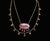 Gold Spinel Necklace With 14k Gold Oval Link Chain For Sale - Image 8 of 11