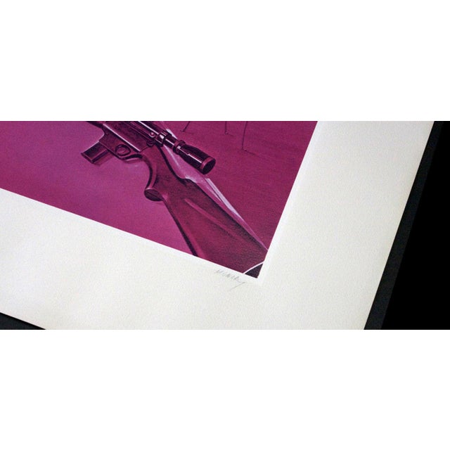 Jacques Monory Serigraph Hand Sign & No. Ltd Ed 22/75+Custom Framing For Sale - Image 4 of 7