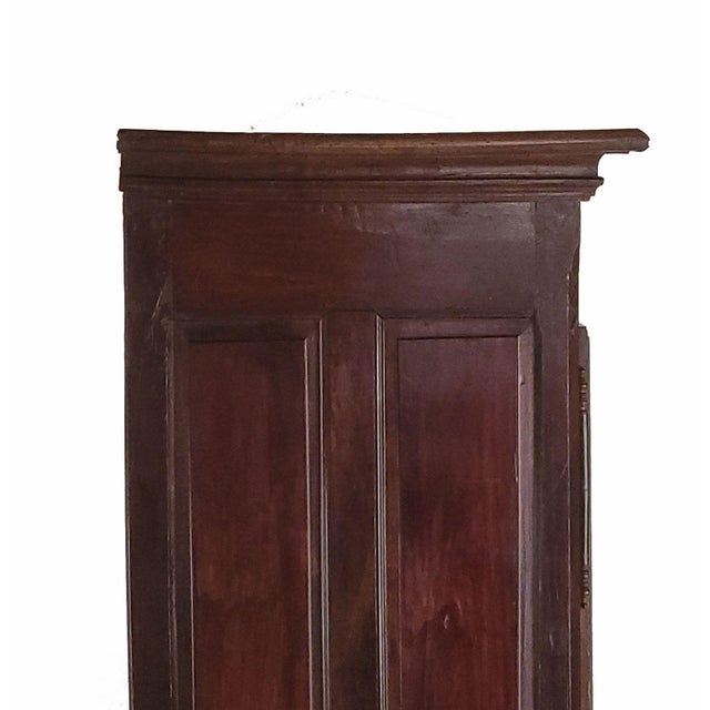 Wood Large Louis XVI Style Walnut Armoire, France Circa 1840 For Sale - Image 7 of 11