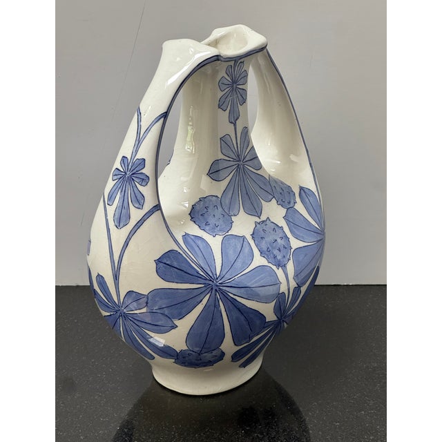1900 - 1909 1900s Swedish Art Nouveau Vase by Alf Wallander for Rörstrand For Sale - Image 5 of 13