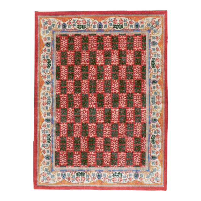 Galerie Shabab Collection Mid-20th Century Chinese Art Deco 9' X 12' Room Size Rug For Sale