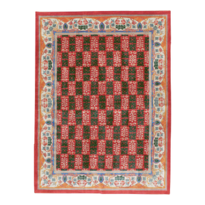 Galerie Shabab Collection Mid-20th Century Chinese Art Deco 9' X 12' Room Size Rug