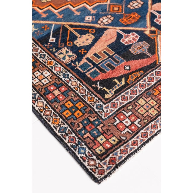 Vintage Shahsavan Runner Rug | Takoma For Sale - Image 11 of 12