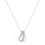 This exquisite diamond pendant will stun the onlookers. Fashioned in lustrous sterling silver this intricately designed...
