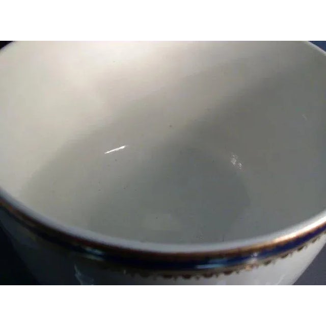 Ceramic 18th Century Derby Porcelain Cachepot Planter Urn For Sale - Image 7 of 8