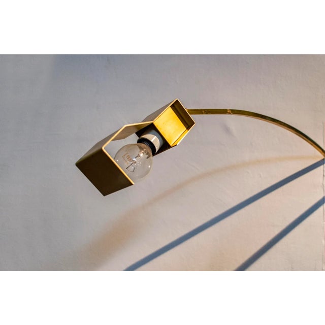 1970s Brass 7-Light Floor Lamp, Italy, 1970s For Sale - Image 5 of 10