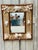 Vintage Rattan and Shell Mirror For Sale - Image 9 of 9
