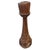 Beautiful hand carved antique candle holder. Full dimensions; 18.5″ high x 4″ diameter top x 5.5″ diameter bottom. Circa...