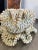 Vintage Ruffled Shell Vase Candle Holder For Sale - Image 4 of 7