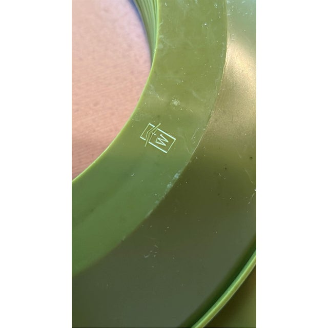 Avocado Vintage Mid-Century Modern Better Maid Paper Plate Cup Holders Set of 8 For Sale - Image 8 of 10