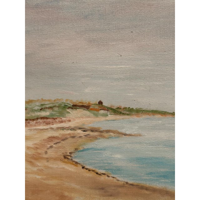 Svan Öberg, Coast, 1960s, Oil Painting on Canvas, Framed For Sale - Image 7 of 13