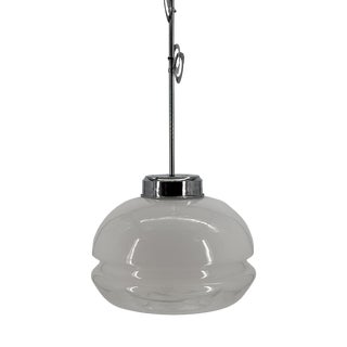 Space Age Murano Glass Pendant Lamp, Italy, 1970s For Sale