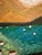 2025 Original Impasto Mountain and Lakeside Landscape Painting Signed L. Romo For Sale In San Diego - Image 6 of 8