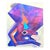 Cecilia Beaven Contemporary Abstract Orange, Purple, and Blue Biomorphic Animal Figure Painting, 21st Century For Sale - Image 4 of 11