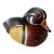 Hand Carved and Hand Painted Wooden Male Drake Decoy Signed Jim Gibbs 1980's For Sale