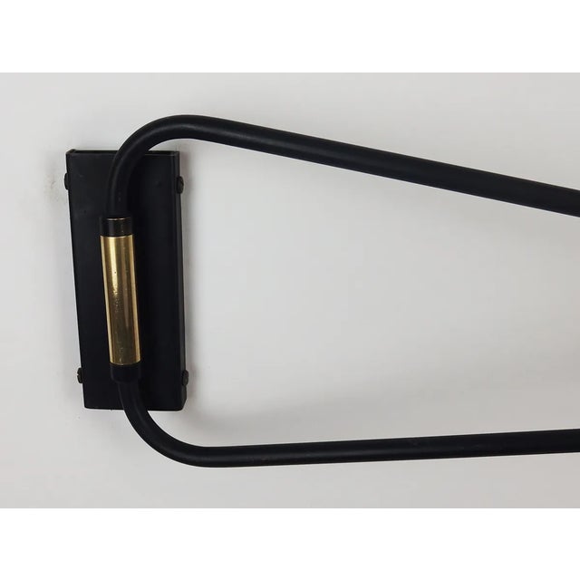 1950s Large Articulated Wall Lamp from Lunel, 1950s For Sale - Image 5 of 12