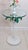 Metal Vintage Hand-Painted Floral Tole Floor Lamp With Glass Table, Hollywood Regency For Sale - Image 7 of 15