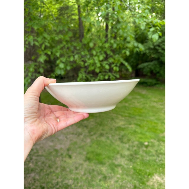 Vintage Blue Ridge Pottery Crab Apple Serving Bowl For Sale - Image 10 of 10