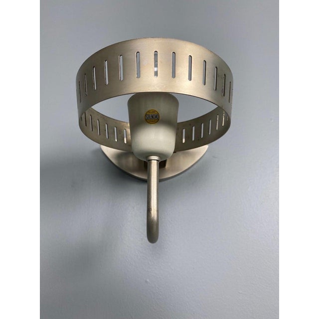 Metal Italian Wall Lights by Stilnovo, 1950, Set of 2 For Sale - Image 7 of 11