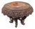 Indian Carved Hardwood Revolving Table For Sale