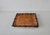 Vintage Ornate English Copper Pewter Square Engraved Platter Footed For Sale In Miami - Image 6 of 16