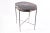 Contemporary Living Edge Petrified Wood Top W Iron Stand Accent Table or Side Table 48 For Sale - Image 3 of 5