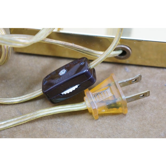 Vintage Robert Abbey Brass French Bouillotte Two Light Banquet Table Lamp For Sale - Image 13 of 15