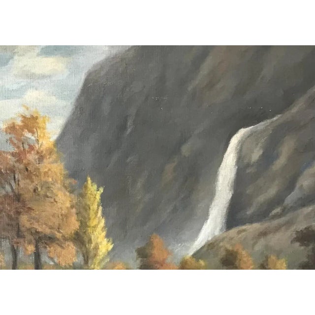 Ernest Albert Christen, Début d'automne, 1972, Oil on Canvas, Framed For Sale - Image 4 of 7