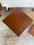 Milo Baughman 1960s Walnut Cruciform Side Tables Attributed to Milo Baughman, Pair For Sale - Image 4 of 12