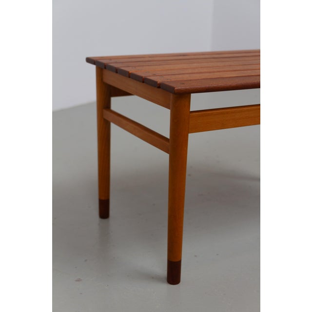 Danish Modern Bench or Table in Teak and Beech, 1950s For Sale - Image 4 of 18