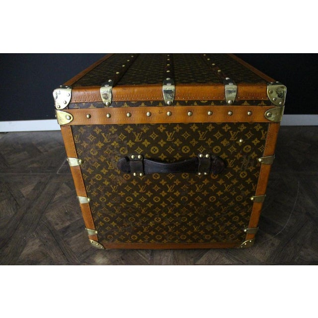 Monogrammed Trunk from Louis Vuitton, 1920s For Sale - Image 10 of 18