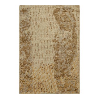 Rug & Kilim’s Oversized Leo Rug in Gold, 13x19 For Sale