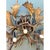 Metal Vintage Monumental Antler and Metal Wall Sconce For Sale - Image 7 of 12
