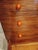 Art Deco Chest of Drawers in Walnut with Bakelite Knobs, Italy, 1930s For Sale - Image 12 of 14