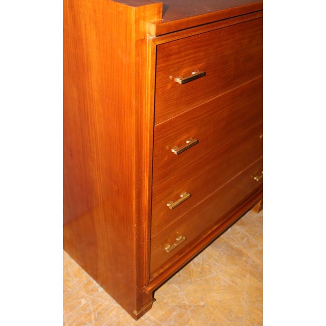 Vintage Commode in Cherry, 1970 For Sale - Image 10 of 13