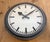Black Industrial Factory Wall Clock from Siemens, 1950s For Sale - Image 9 of 17
