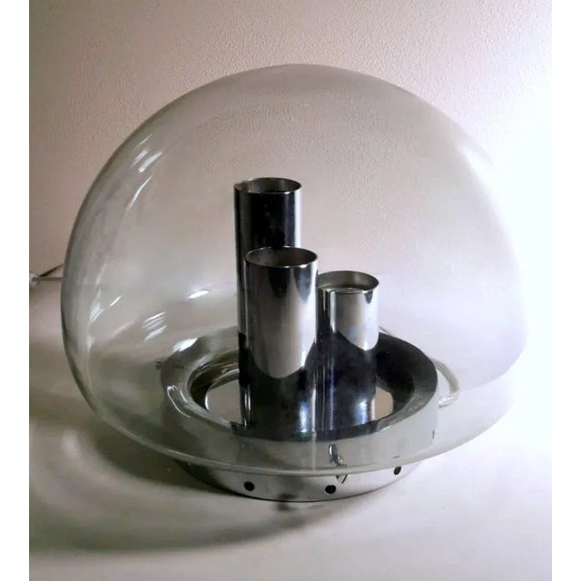 Space Age German Ball Table Lamp in the style of Doria-Werk, 1963 For Sale - Image 11 of 13